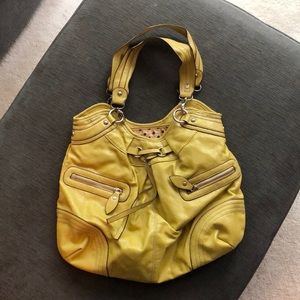 Melie Bianco Yellow Handbag
